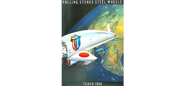 ROLLING STONES STEEL WHEELS TOKYO 1990